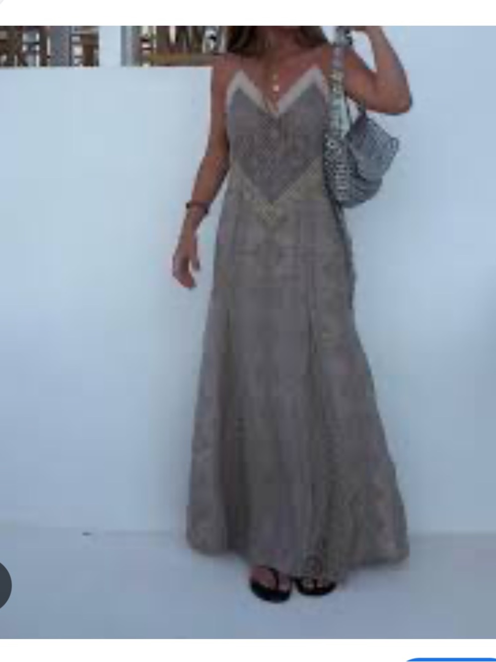 NWT Zara Lingerie Lace, Crochet & Satin  Maxi Dress